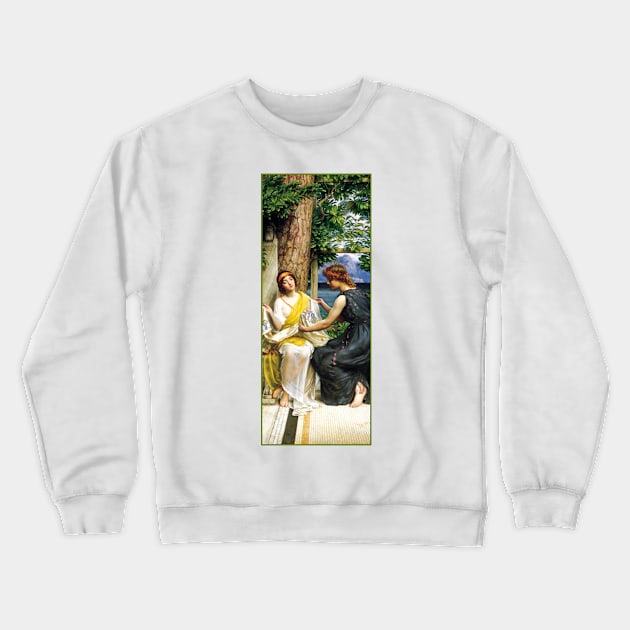 Helena and Hermia by Edward Poynter Crewneck Sweatshirt by academic-art